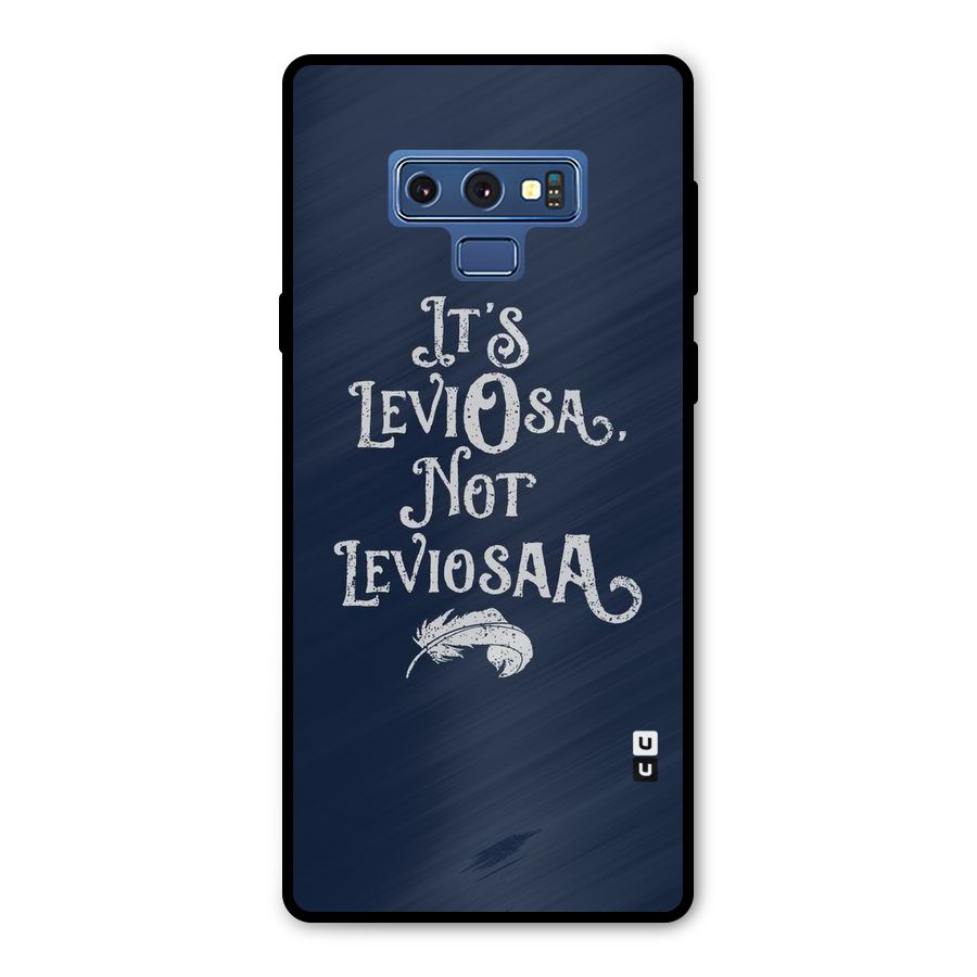 Correction Feather Metal Back Case for Galaxy Note 9
