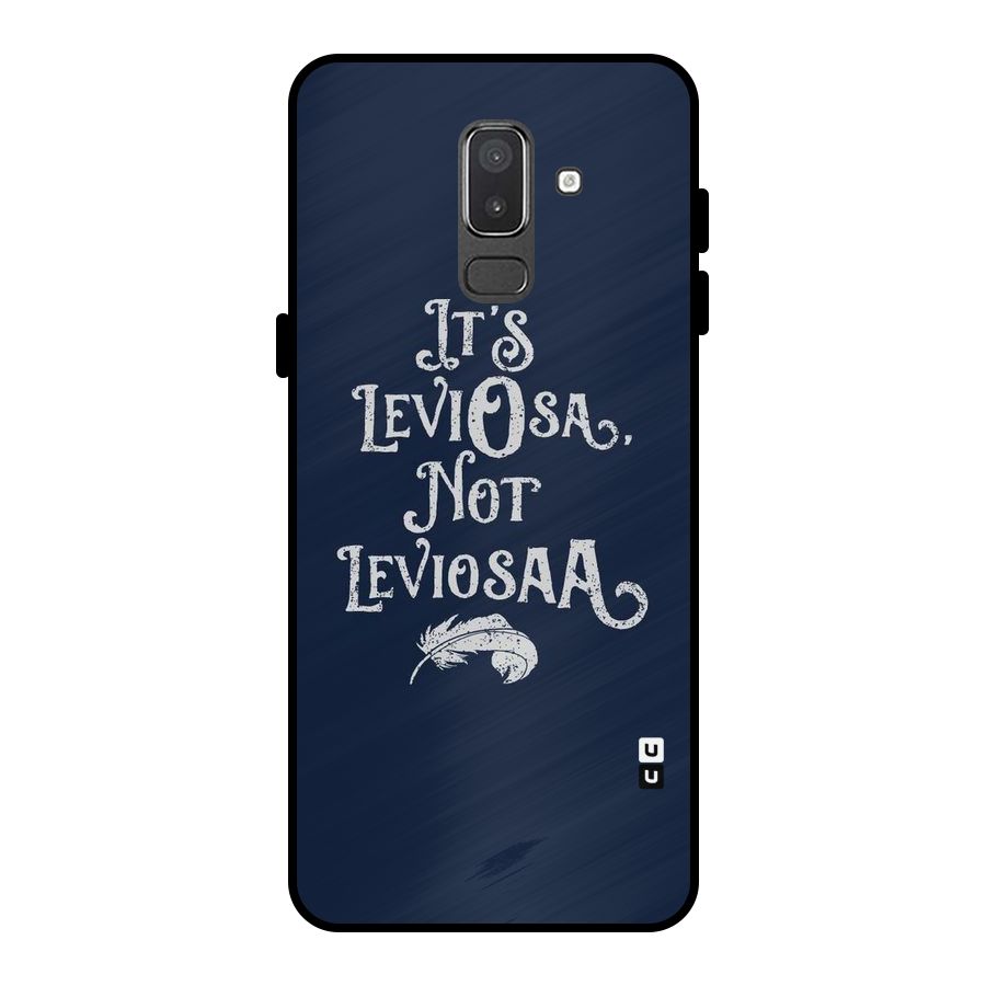 Correction Feather Metal Back Case for Galaxy On8 (2018)