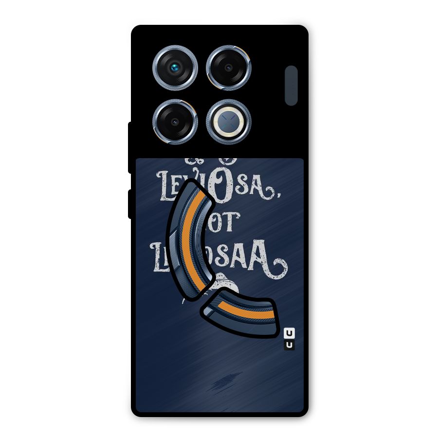 Correction Feather Metal Back Case for Infinix GT 20 Pro
