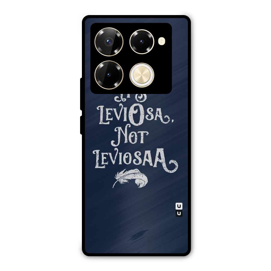 Correction Feather Metal Back Case for Infinix Note 40 Pro