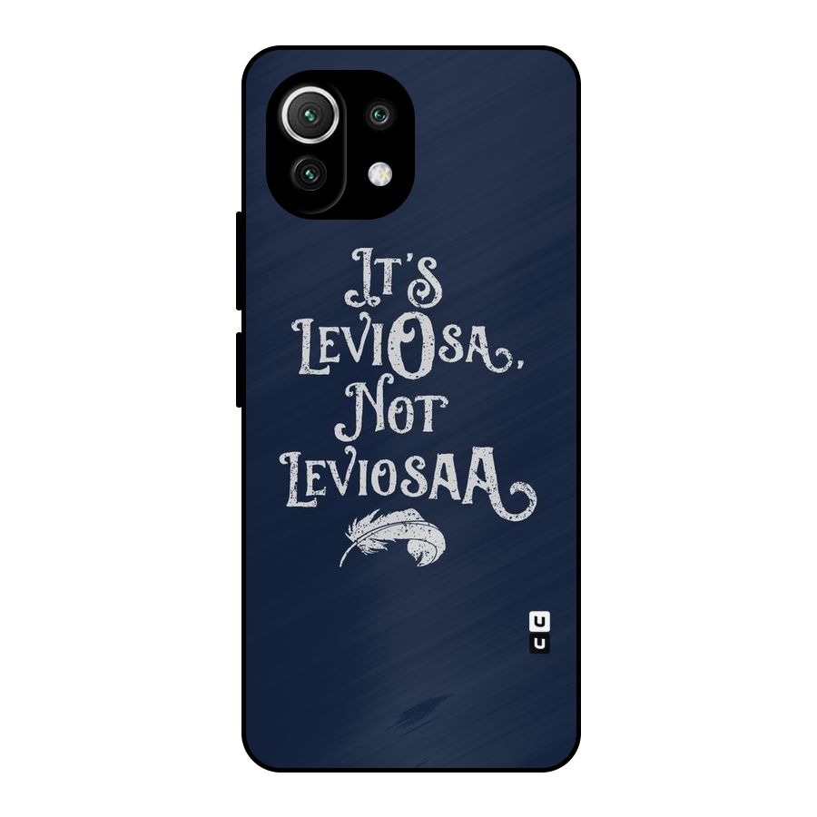 Correction Feather Metal Back Case for Mi 11 Lite NE 5G