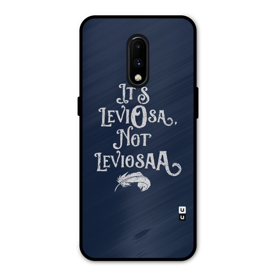 Correction Feather Metal Back Case for OnePlus 7