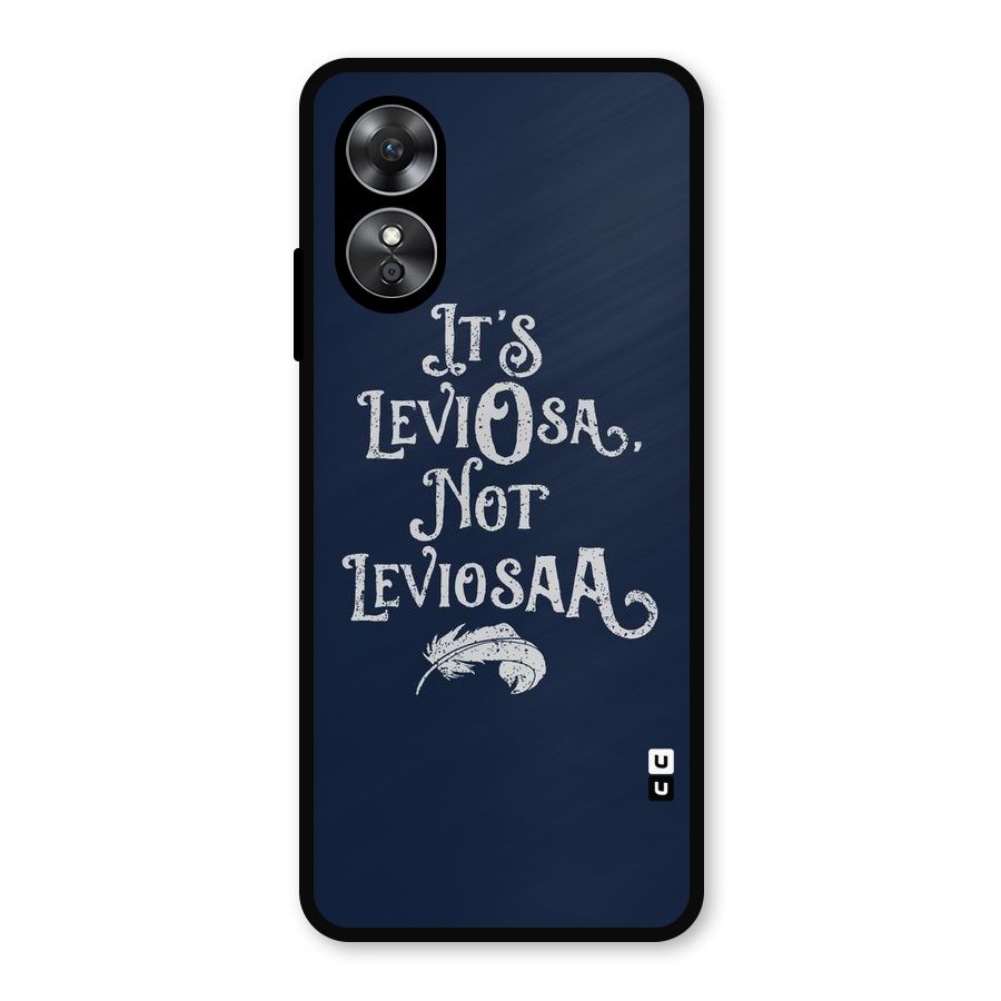 Correction Feather Metal Back Case for Oppo A17