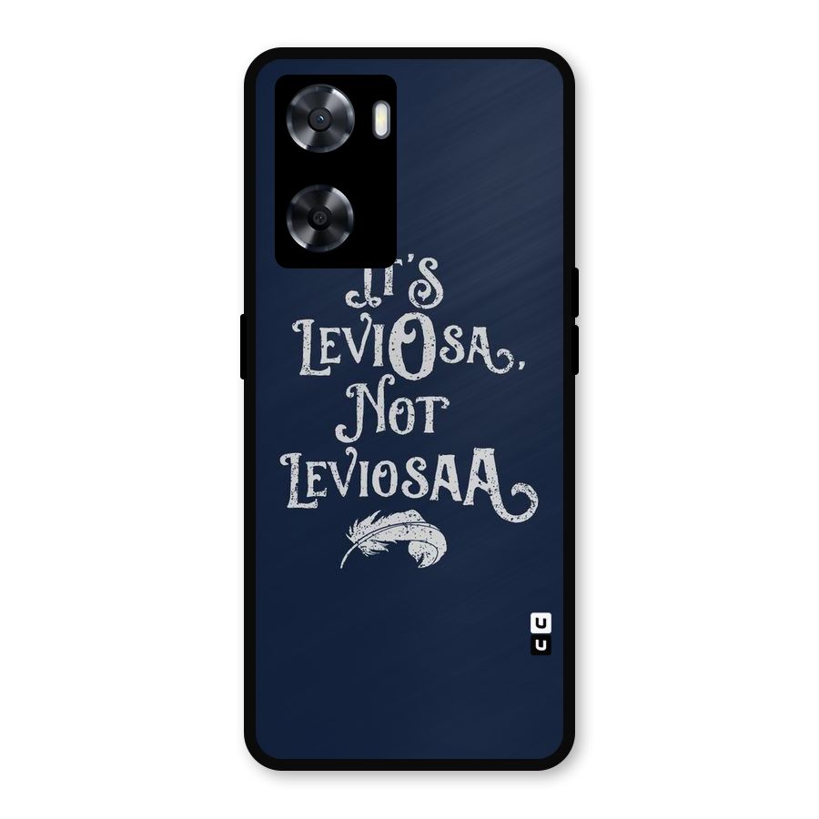 Correction Feather Metal Back Case for Oppo A77s