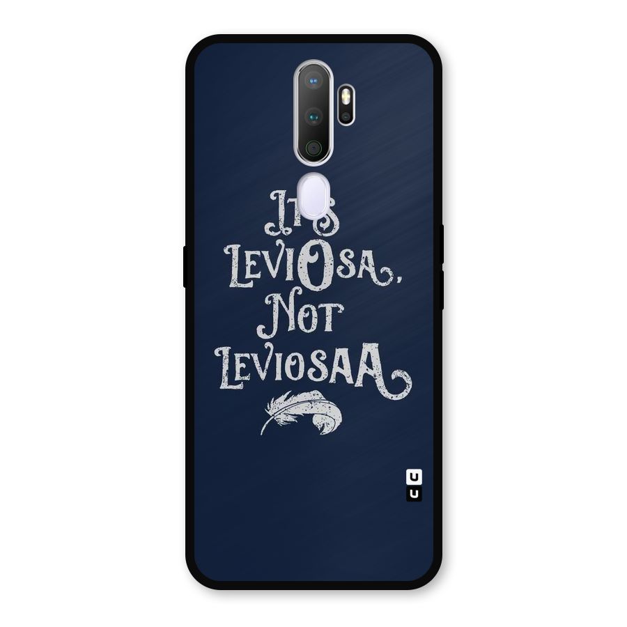 Correction Feather Metal Back Case for Oppo A9 (2020)