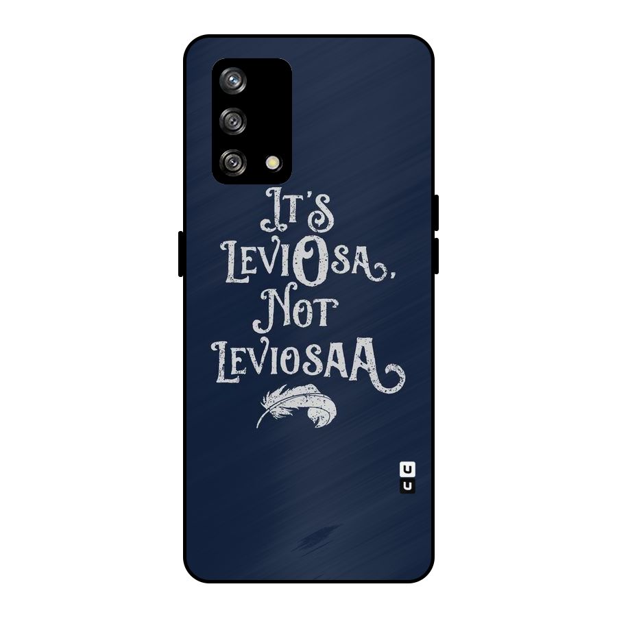 Correction Feather Metal Back Case for Oppo F19