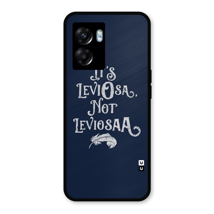 Correction Feather Metal Back Case for Oppo K10 (5G)