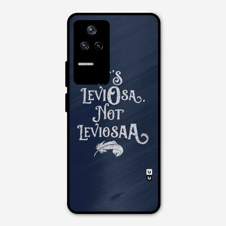 Correction Feather Metal Back Case for Poco F4 5G