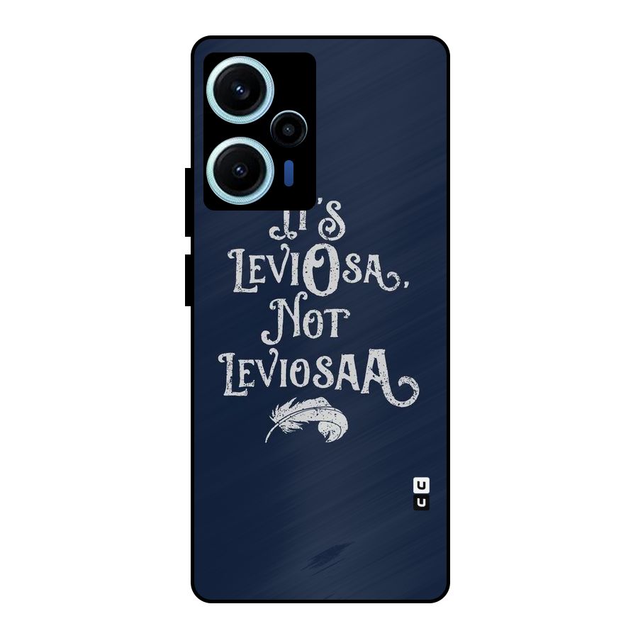 Correction Feather Metal Back Case for Poco F5