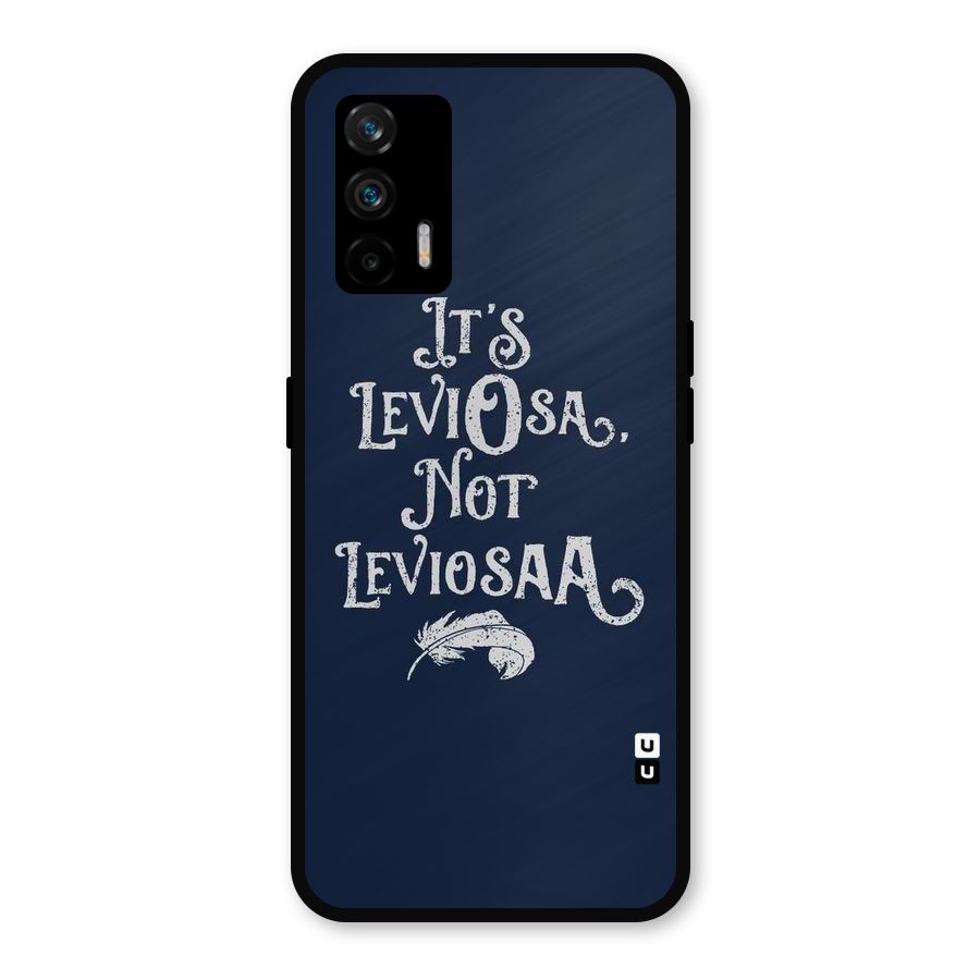 Correction Feather Metal Back Case for Realme GT 5G