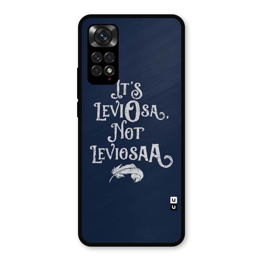 Correction Feather Metal Back Case for Redmi Note 11s