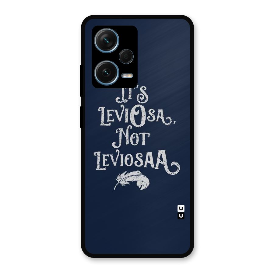 Correction Feather Metal Back Case for Redmi Note 12 Pro Plus 5G