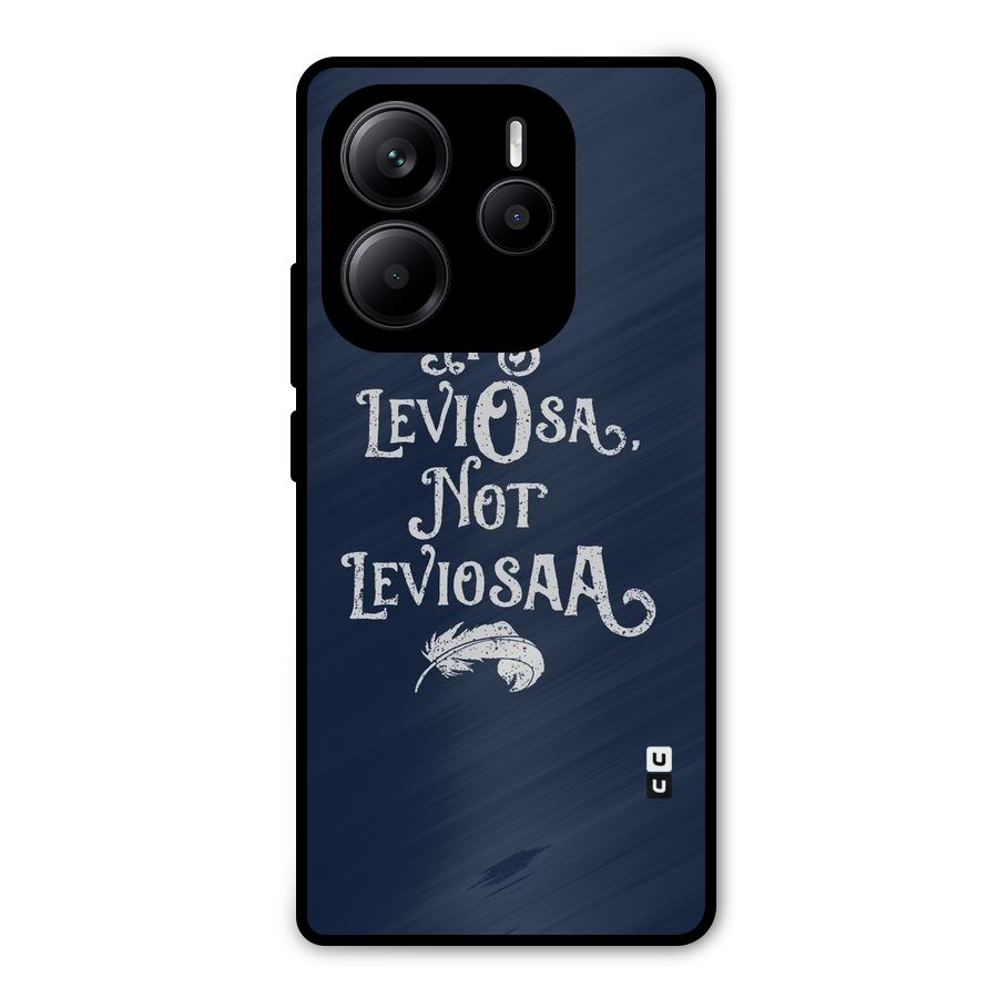Correction Feather Metal Back Case for Redmi Note 14 5G