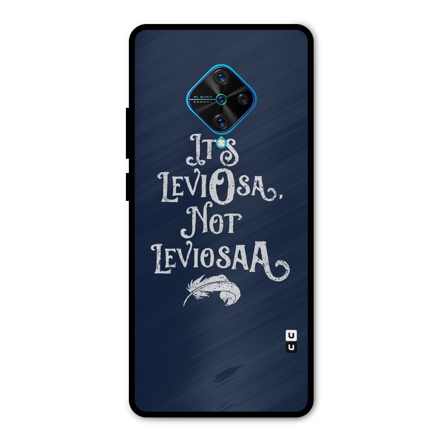 Correction Feather Metal Back Case for Vivo S1 Pro
