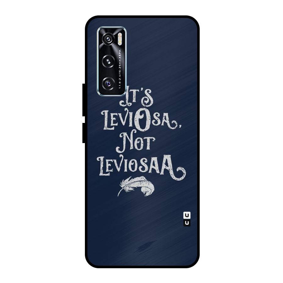 Correction Feather Metal Back Case for Vivo V20 SE