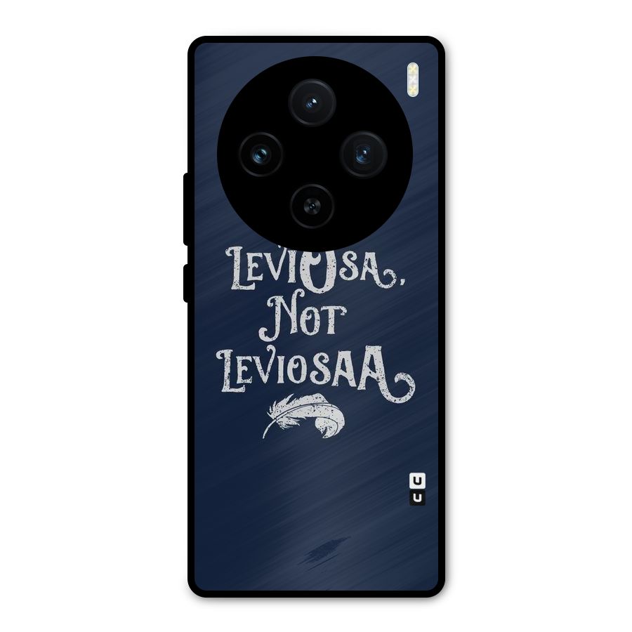 Correction Feather Metal Back Case for Vivo X100