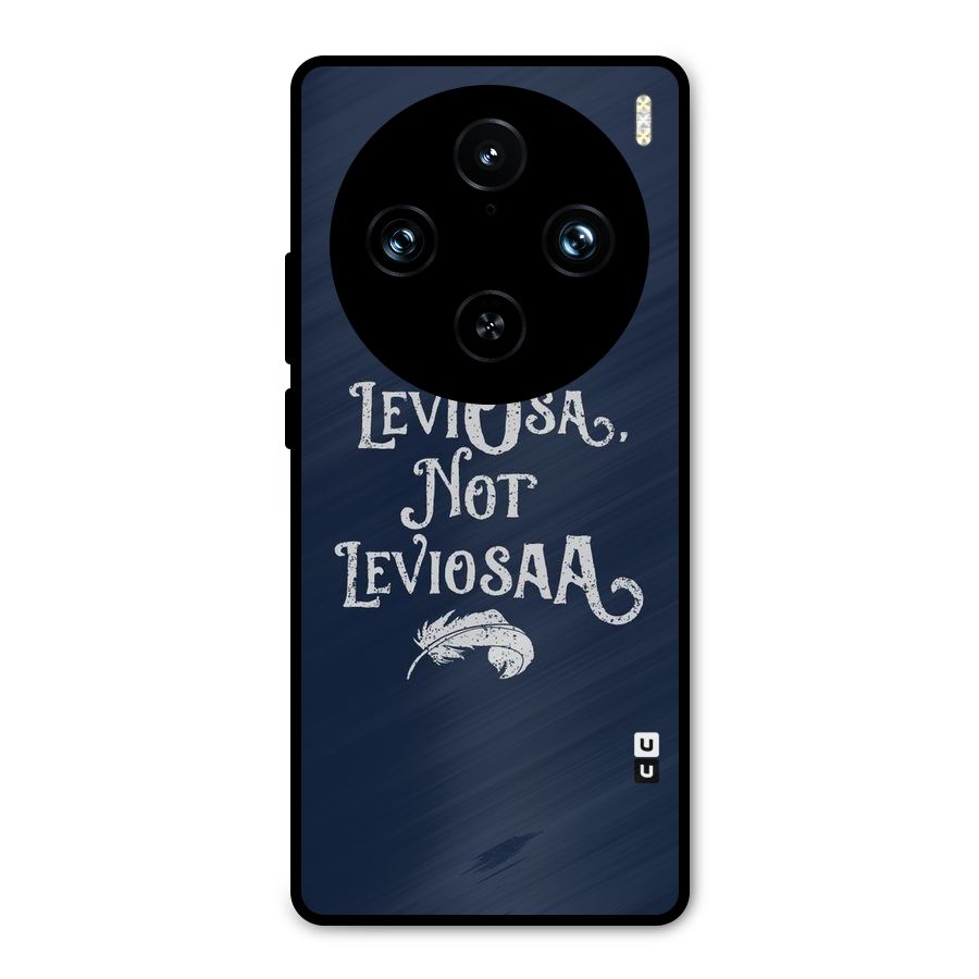 Correction Feather Metal Back Case for Vivo X100 Pro