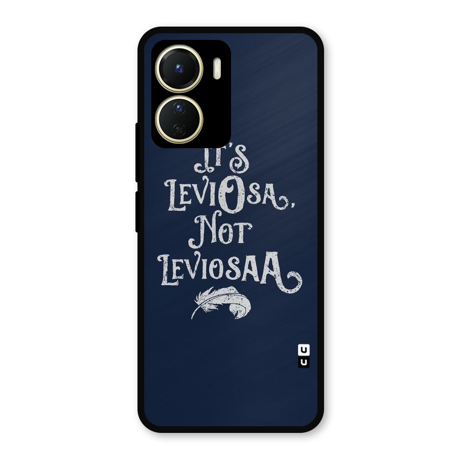 Correction Feather Metal Back Case for Vivo Y16
