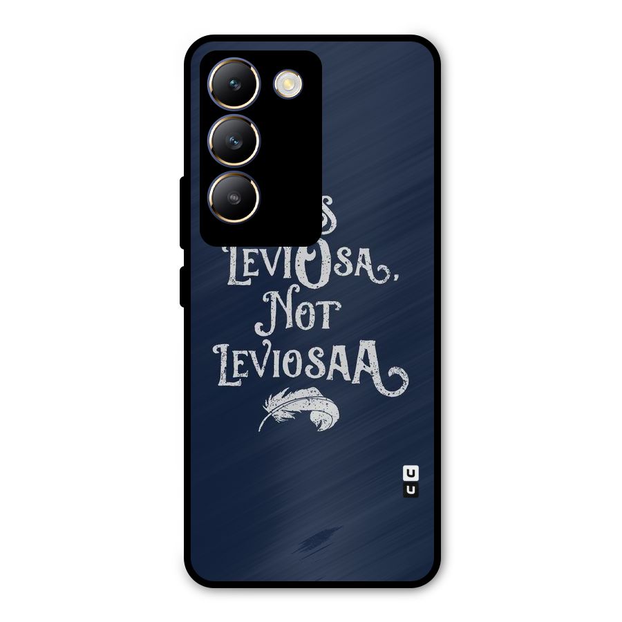 Correction Feather Metal Back Case for Vivo Y200e