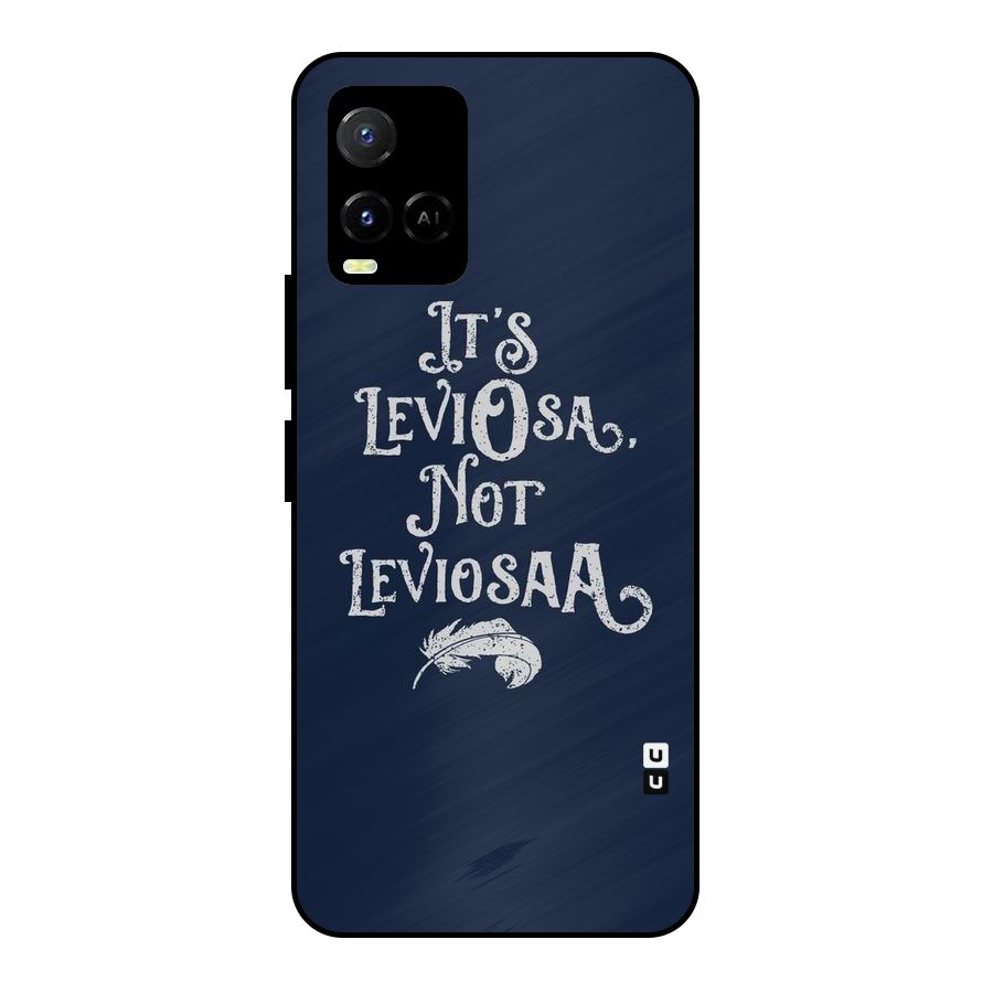 Correction Feather Metal Back Case for Vivo Y21