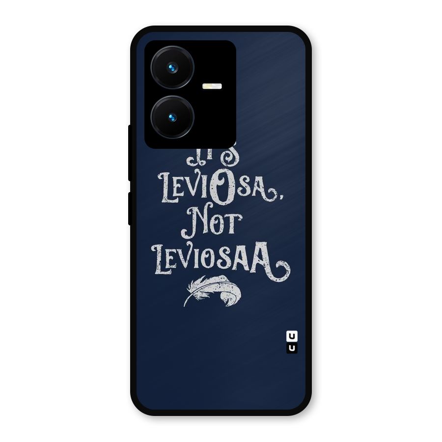 Correction Feather Metal Back Case for Vivo Y22