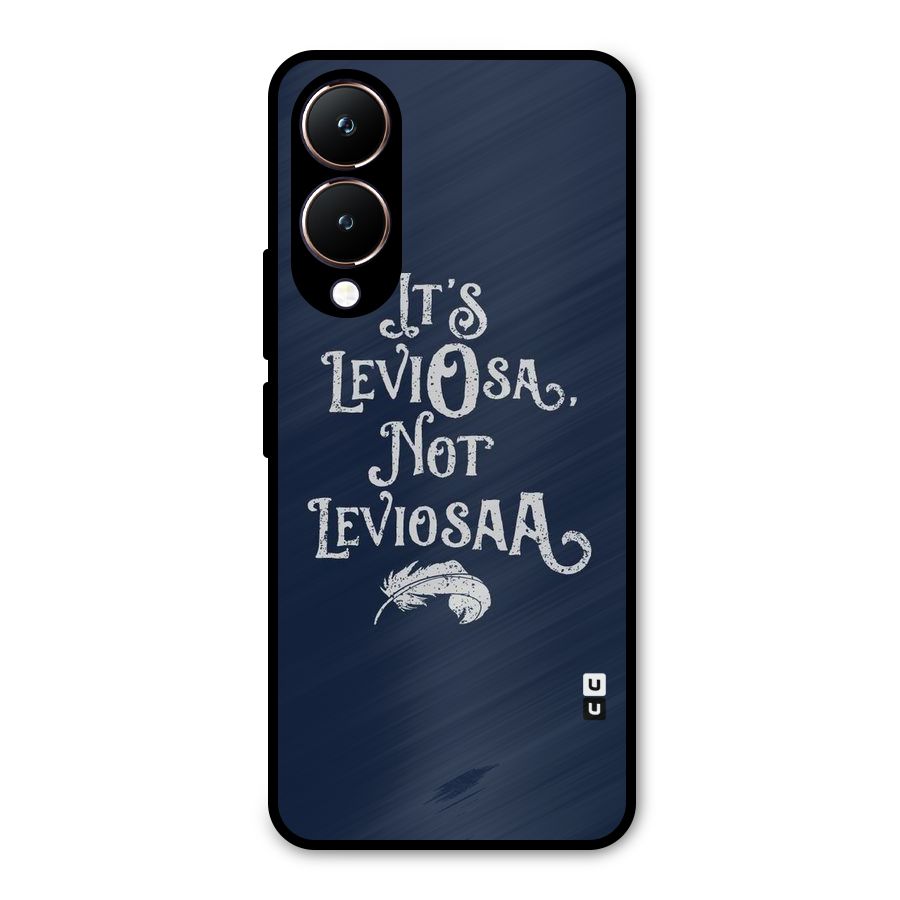 Correction Feather Metal Back Case for Vivo Y28