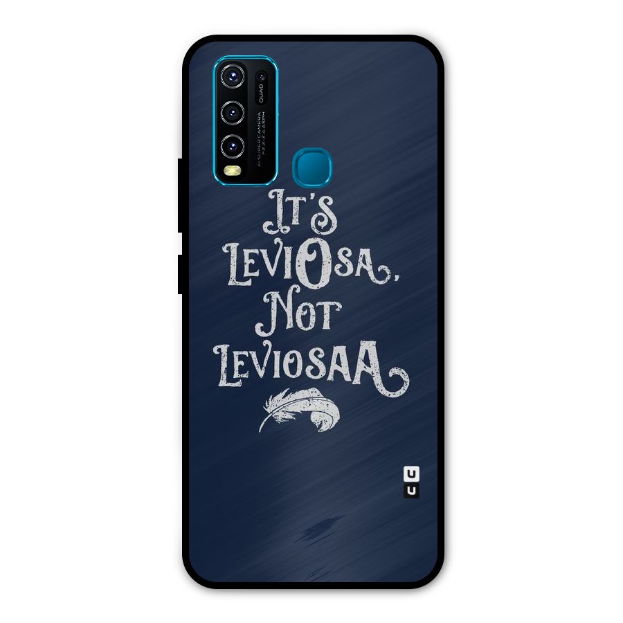 Correction Feather Metal Back Case for Vivo Y30