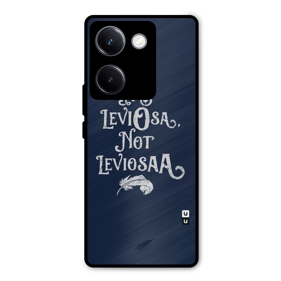 Correction Feather Metal Back Case for Vivo Y300 Plus