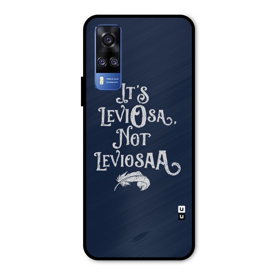 Correction Feather Metal Back Case for Vivo Y31