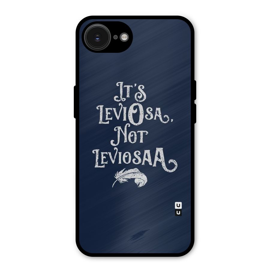 Correction Feather Metal Back Case for iPhone 16e