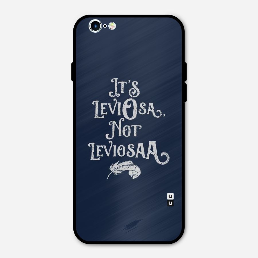 Correction Feather Metal Back Case for iPhone 6 6s