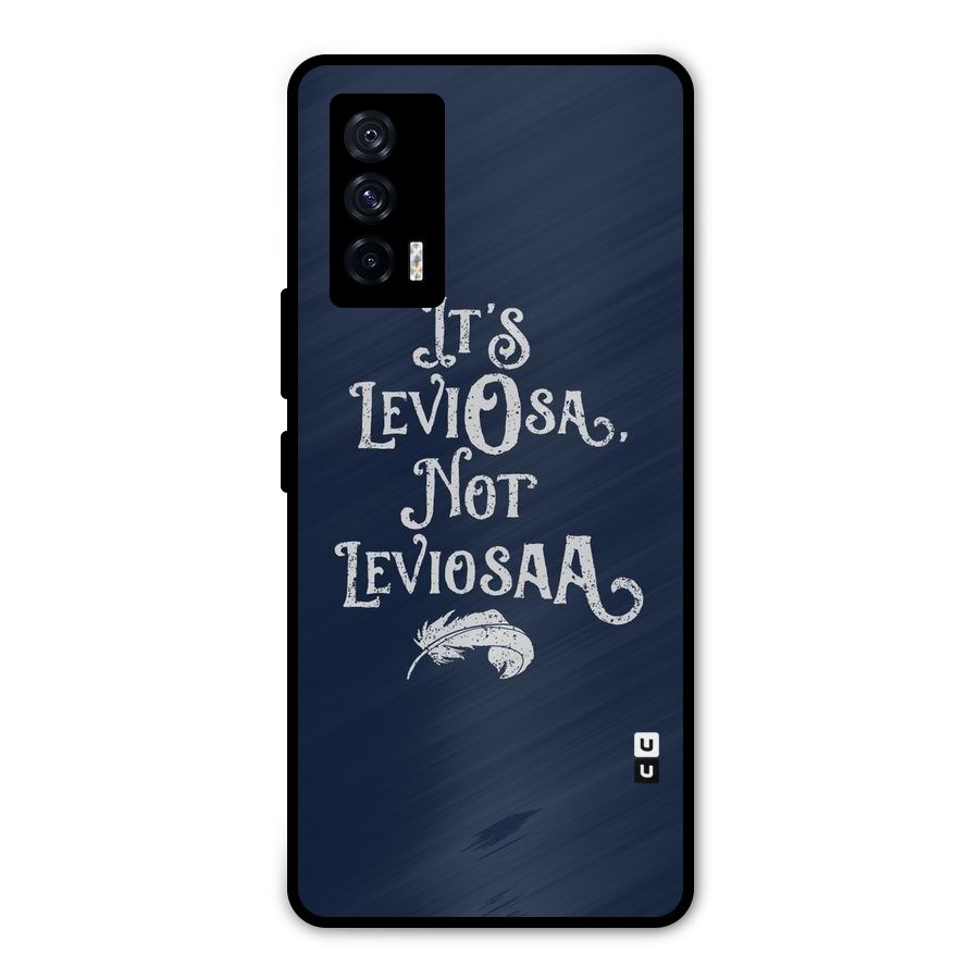 Correction Feather Metal Back Case for iQOO 7 5G