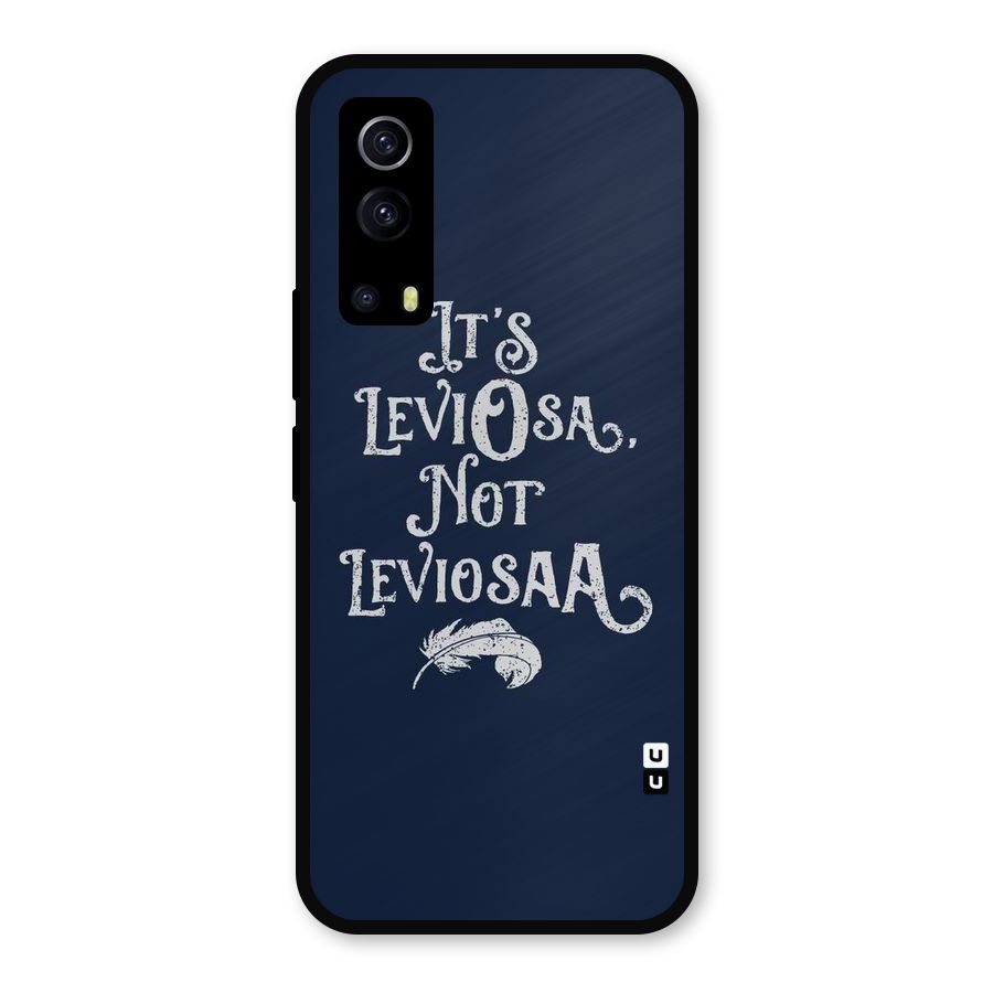 Correction Feather Metal Back Case for iQOO Z3