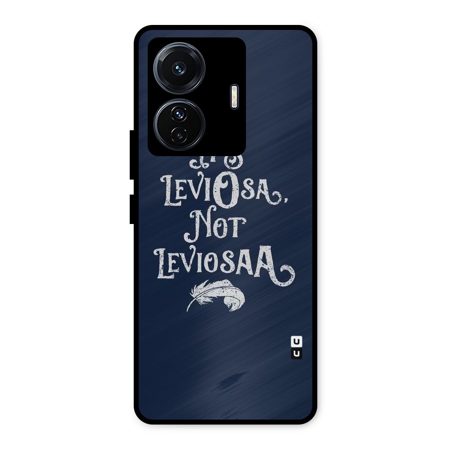 Correction Feather Metal Back Case for iQOO Z6