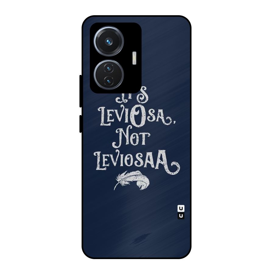 Correction Feather Metal Back Case for iQOO Z6 44W