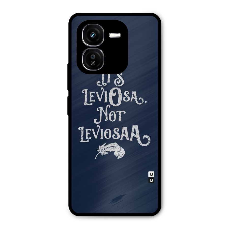 Correction Feather Metal Back Case for iQOO Z9x