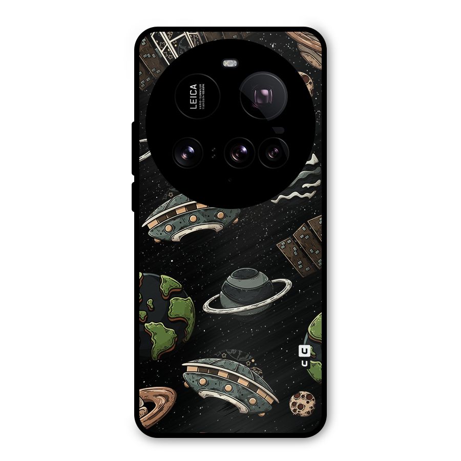 Cosmos Night Sky Anime Pattern Metal Back Case for Xiaomi 15 Ultra