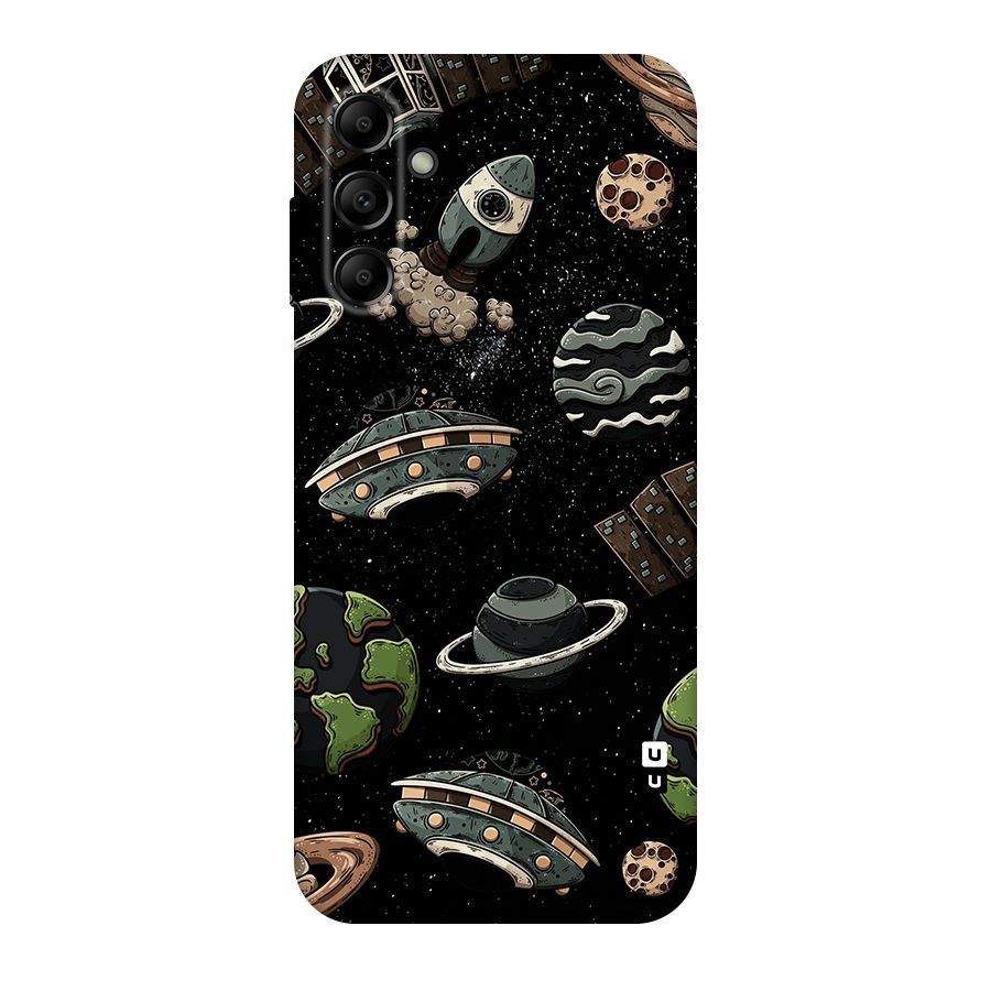 Cosmos Night Sky Anime Pattern Original Polycarbonate Back Case for Galaxy A14 5G