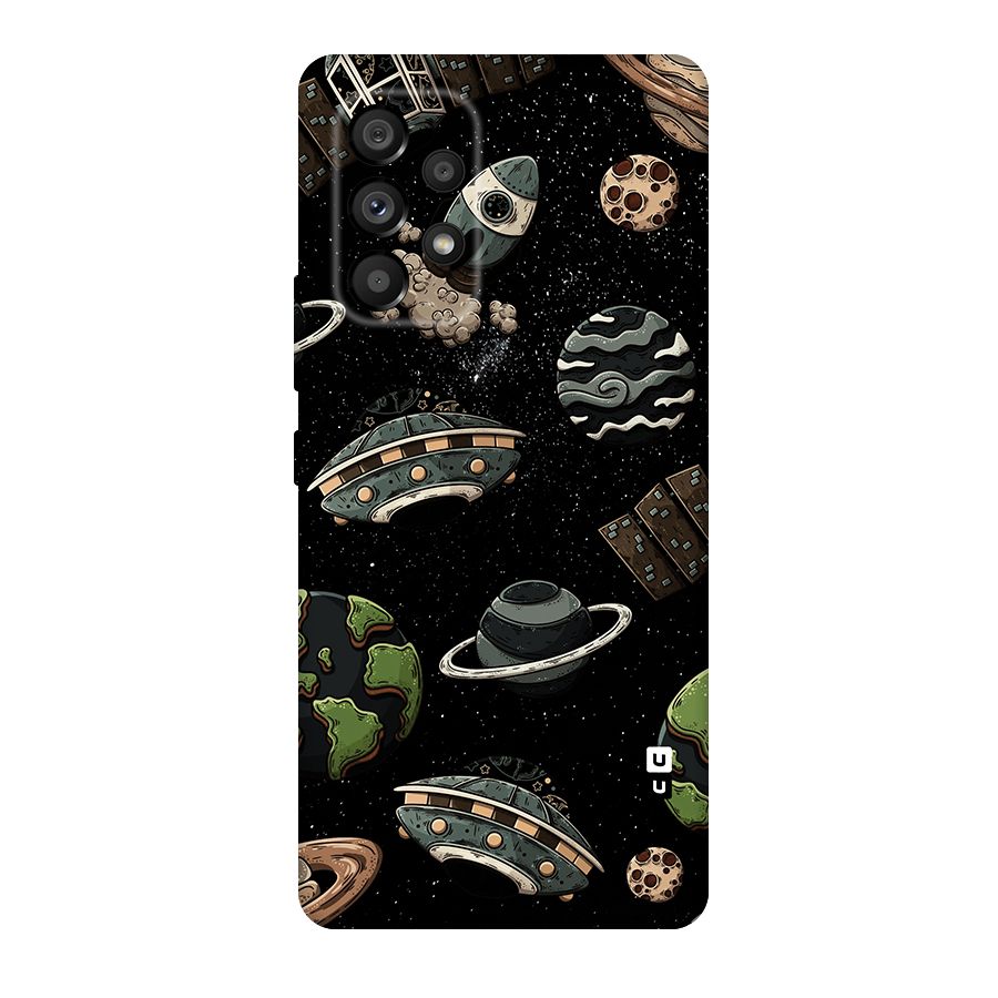 Cosmos Night Sky Anime Pattern Original Polycarbonate Back Case for Galaxy A53 5G