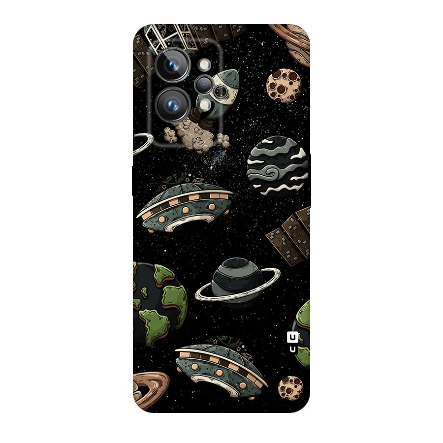 Cosmos Night Sky Anime Pattern Original Polycarbonate Back Case for Realme GT2 Pro