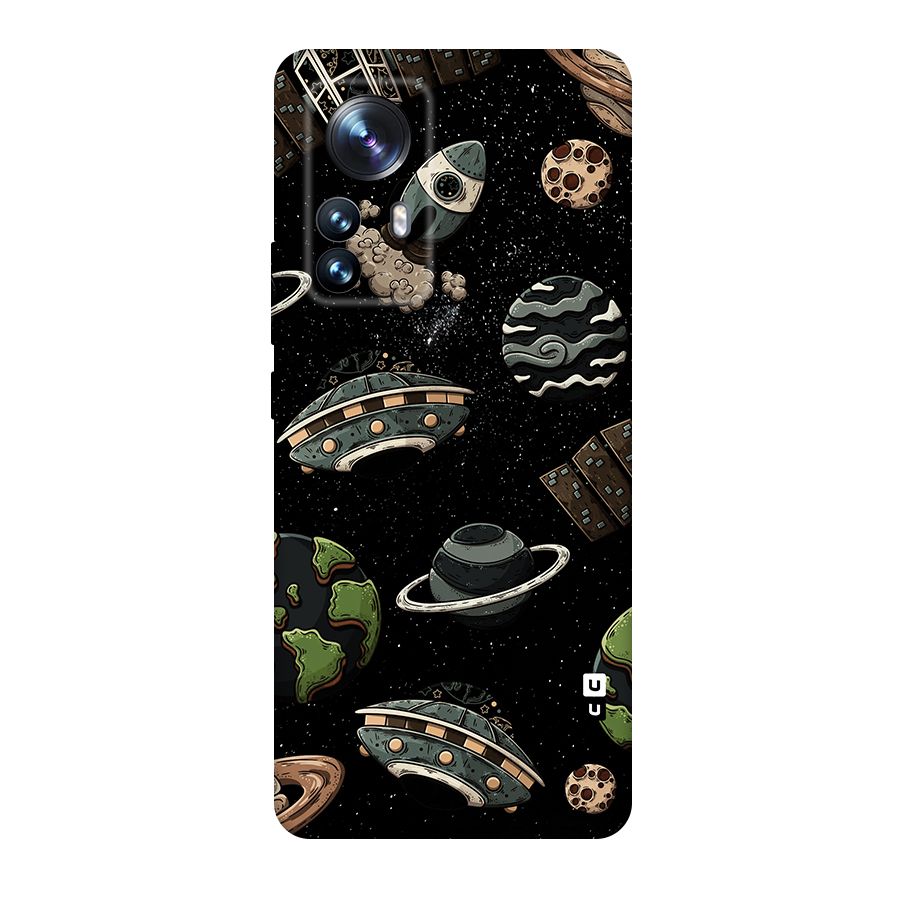 Cosmos Night Sky Anime Pattern Original Polycarbonate Back Case for Xiaomi 12 Pro