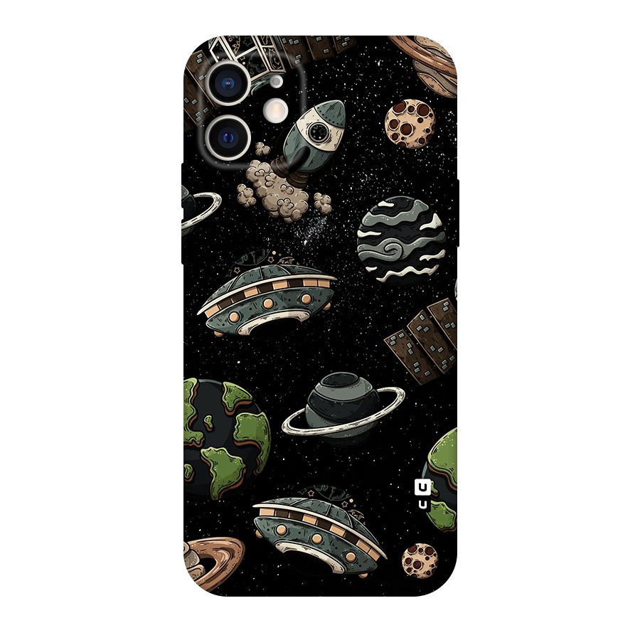 Cosmos Night Sky Anime Pattern Original Polycarbonate Back Case for iPhone 12