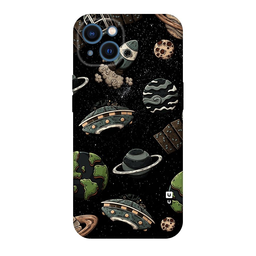 Cosmos Night Sky Anime Pattern Original Polycarbonate Back Case for iPhone 13