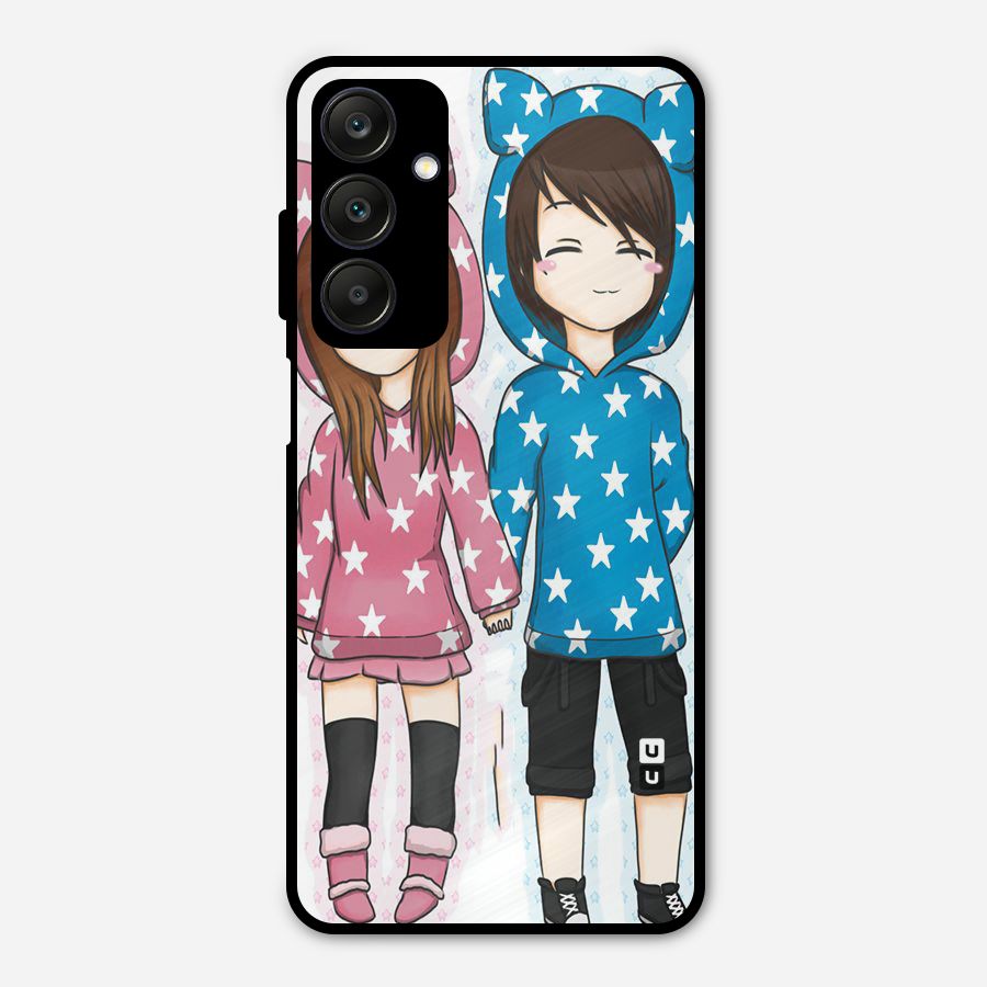Couple In Stars Metal Back Case for Galaxy A25 5G