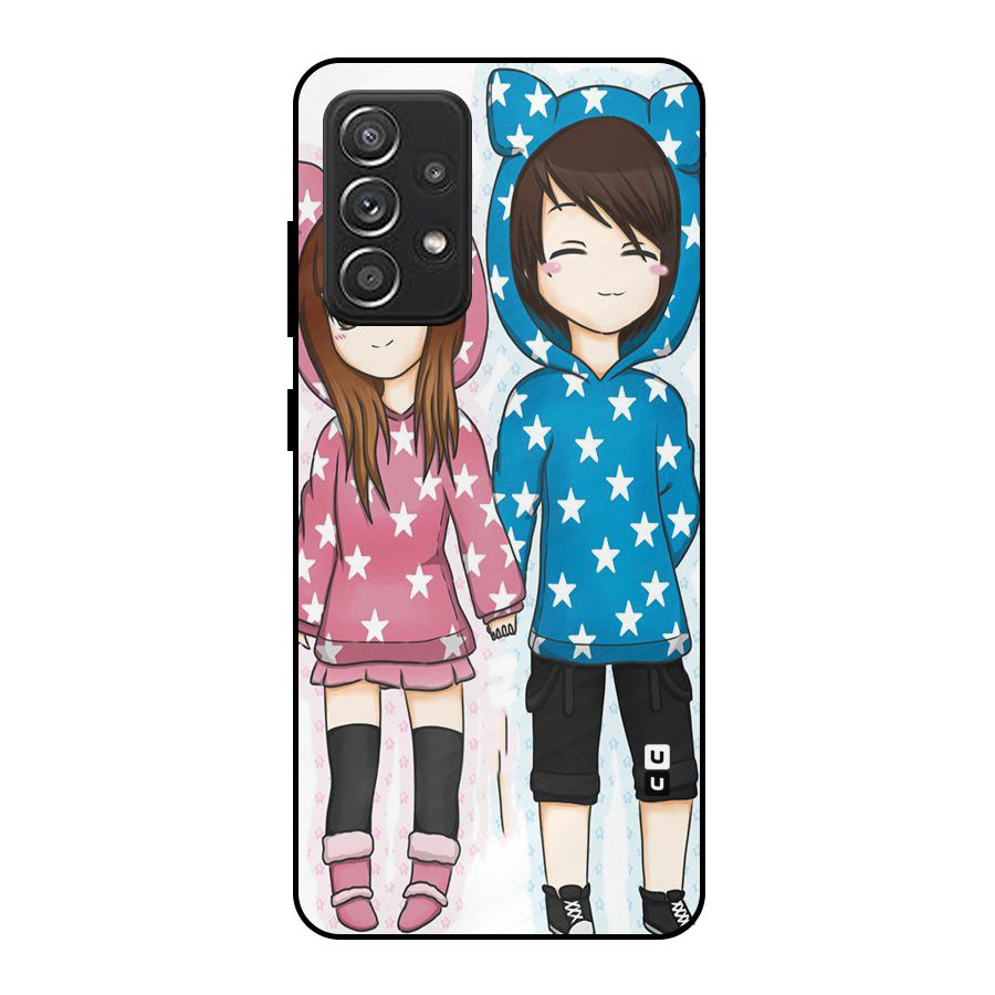 Couple In Stars Metal Back Case for Galaxy A52