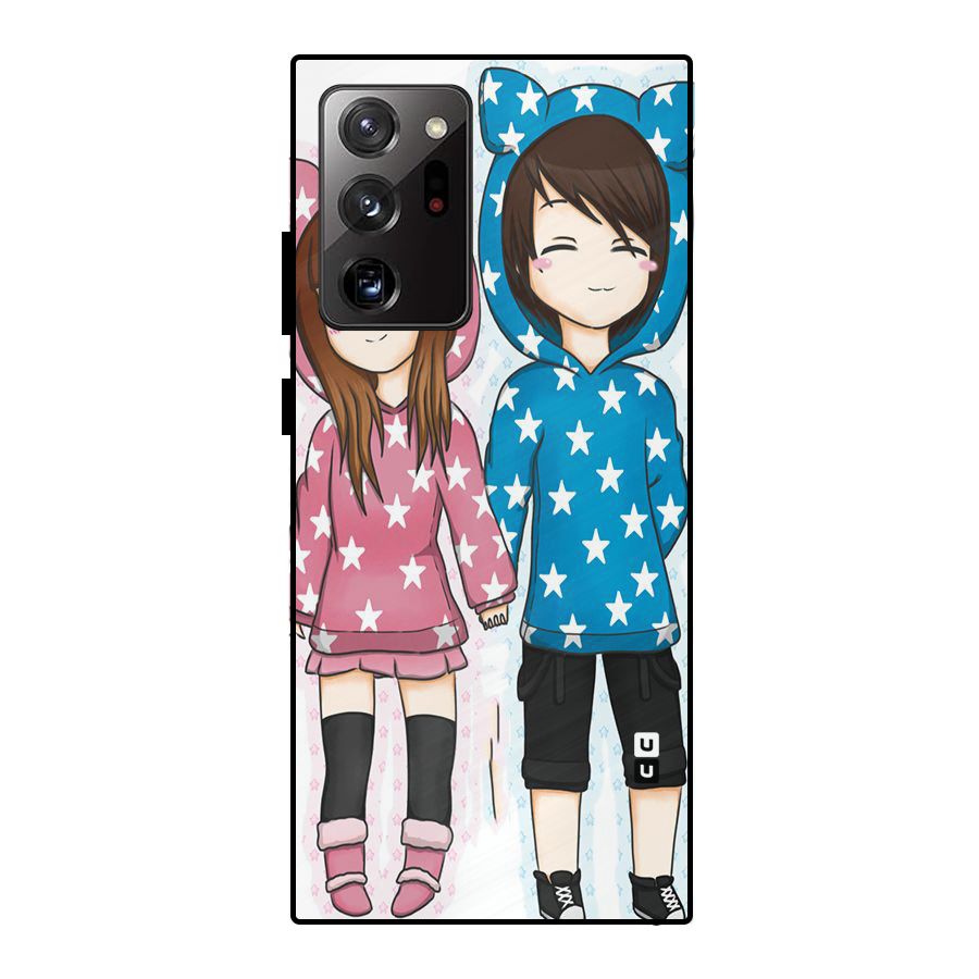 Couple In Stars Metal Back Case for Galaxy Note 20 Ultra