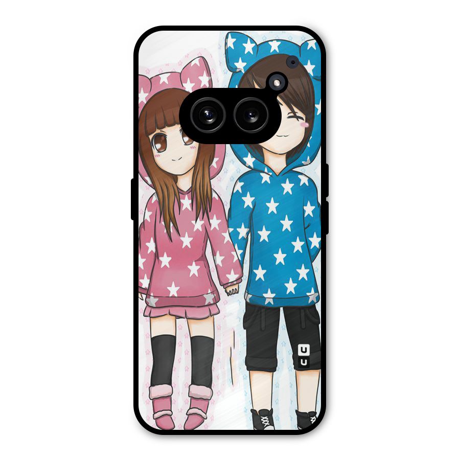 Couple In Stars Metal Back Case for Nothing Phone 2a Plus