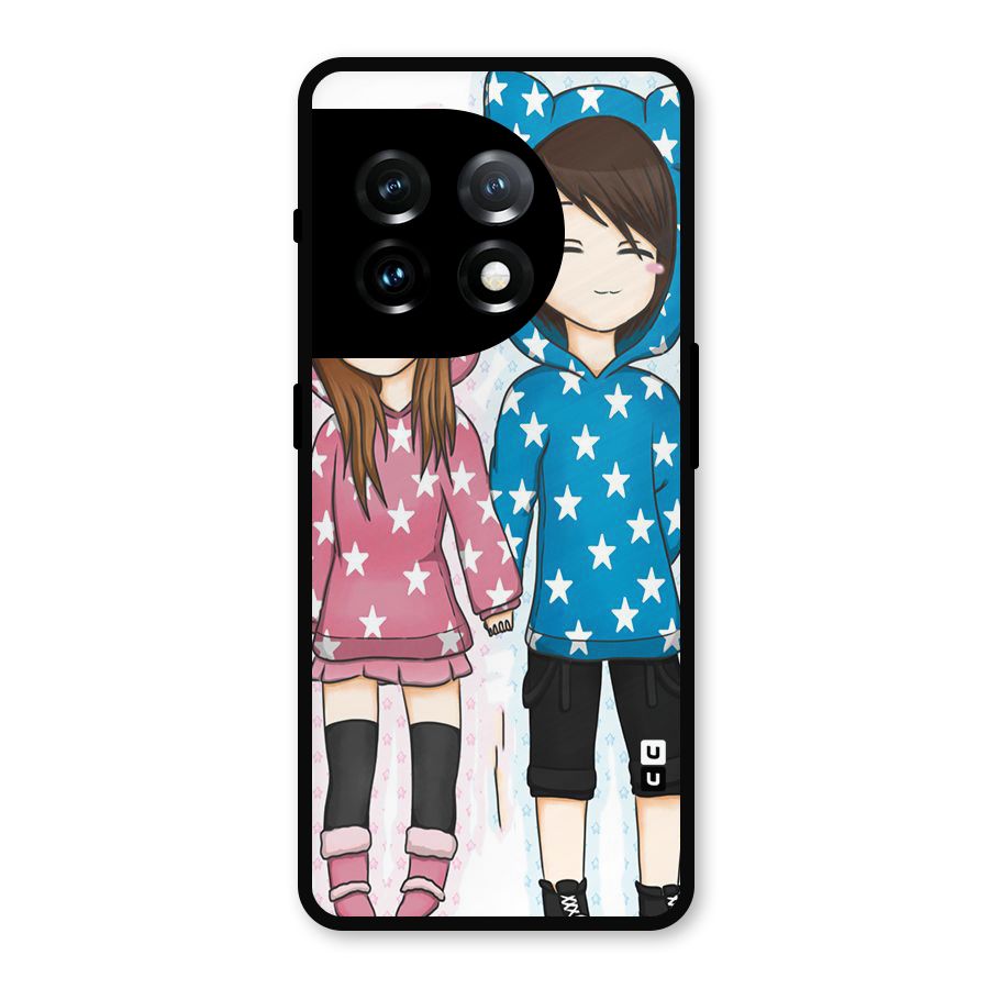 Couple In Stars Metal Back Case for OnePlus 11