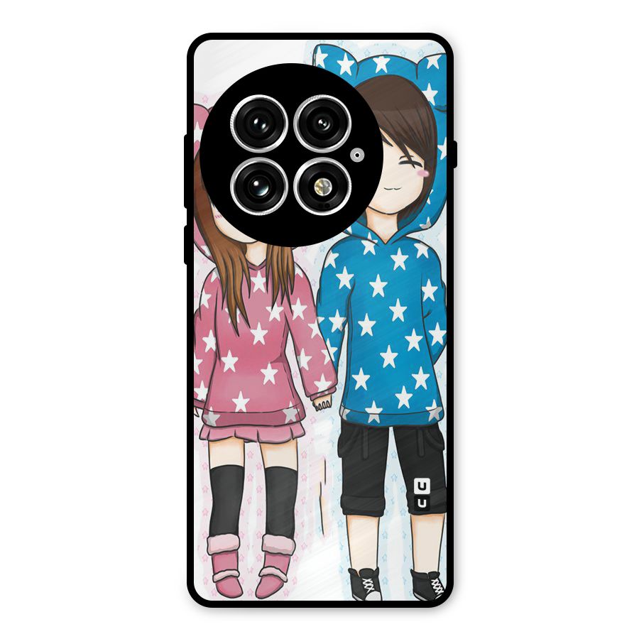 Couple In Stars Metal Back Case for OnePlus 13