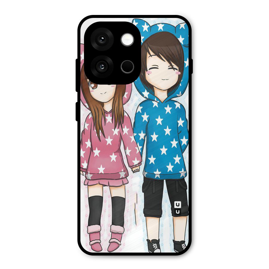 Couple In Stars Metal Back Case for OnePlus 13s